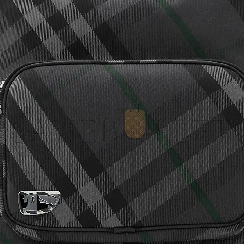 BURBERRY GRID BACKPACK 80973471 (44*30*18cm)